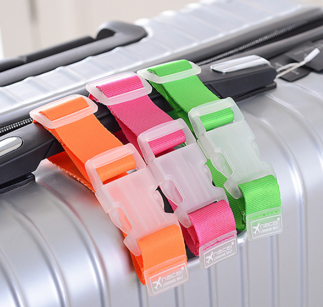 Adjustable Travel Luggage Strap One Strap Design