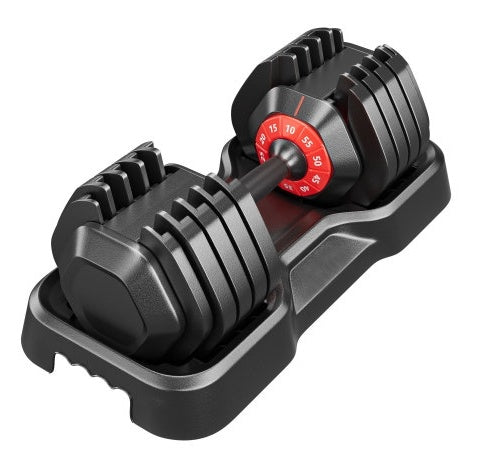 Adjustable Dumbbell Set, 10-in-1 Quick Turn