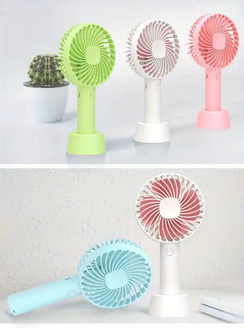 Quiet Portable Fan Handheld Rechargeable