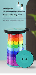 Portable Outdoor Color Retractable Folding Stool