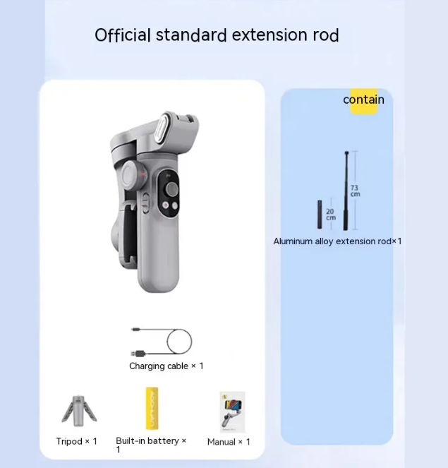 3-Axis Smartphone Gimbal Stabilizer