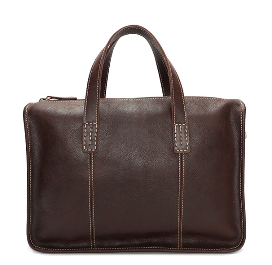 Vintage Leather Messenger Bag