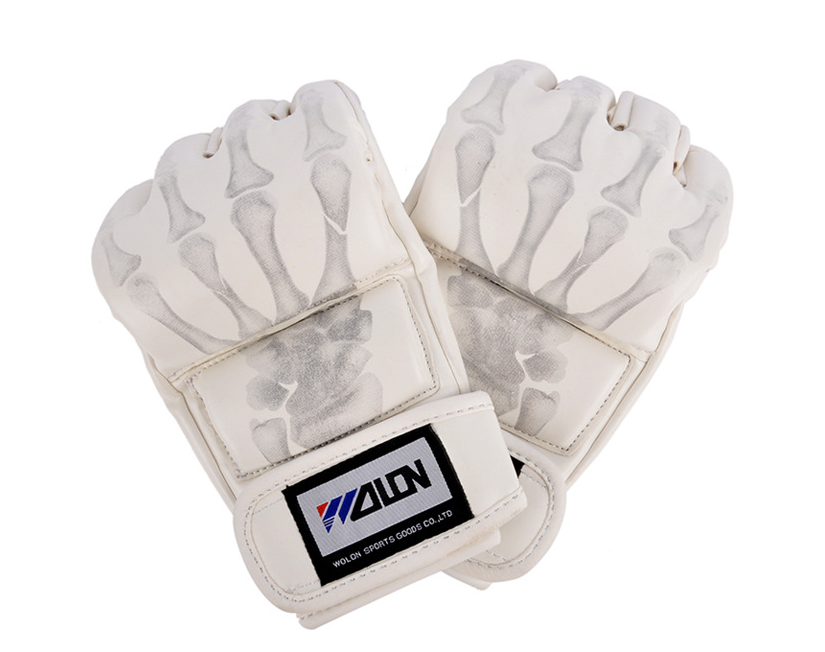 Five Dragon Half-Finger Boxing Gloves for MMA Training