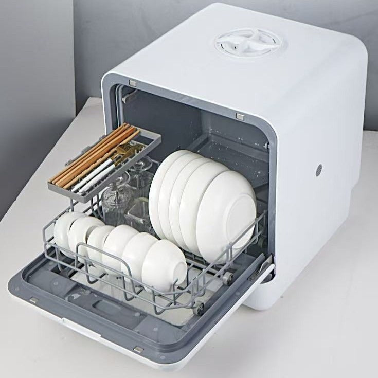 Countertop Automatic Dishwasher with Water Tank