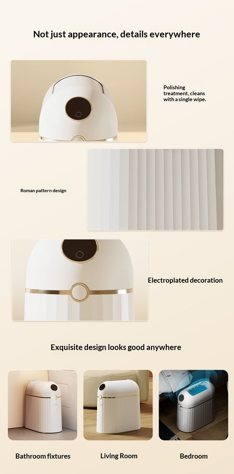 Automatic Smart Trash Can with Bag-Changing Induction