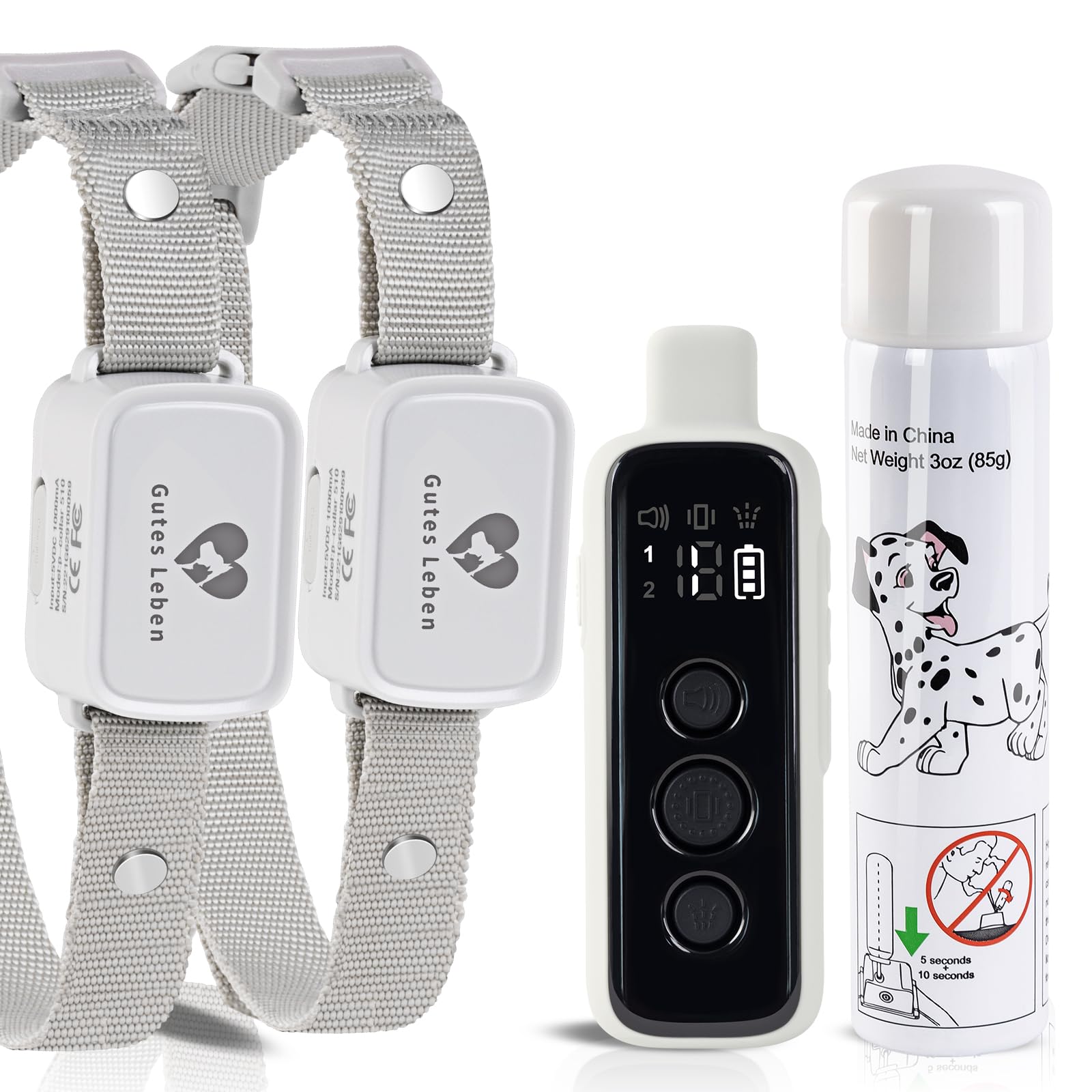 Remote Citronella Training Collar with 2 Receivers