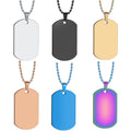 Custom Engraved Titanium Steel Pet ID Tag
