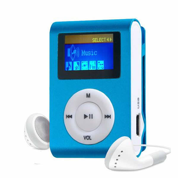 Mini Tune Buddy Clip MP3 Player and FM Radio