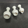 3-Piece Heart Cake Springform Pan Set