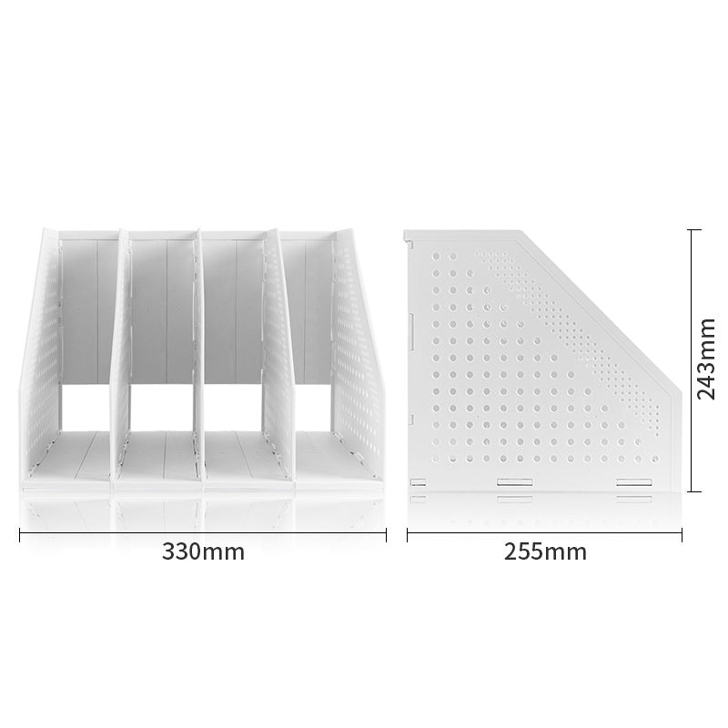 Deli 78996 Foldable Document Holder for Desk Storage