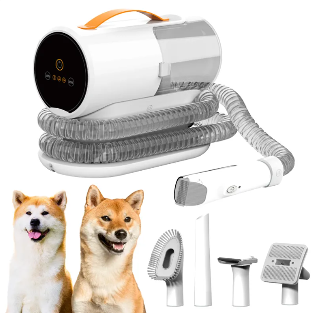 Pet Grooming Vacuum & Hair Trimmer