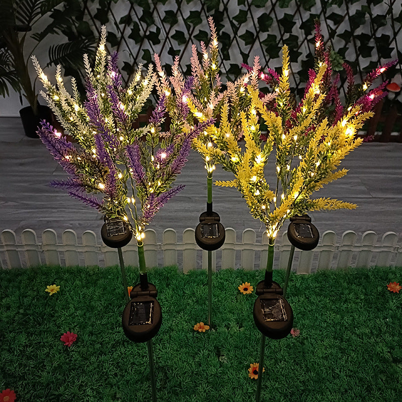 Outdoor LED Simulation Garden Lawn Stake Light