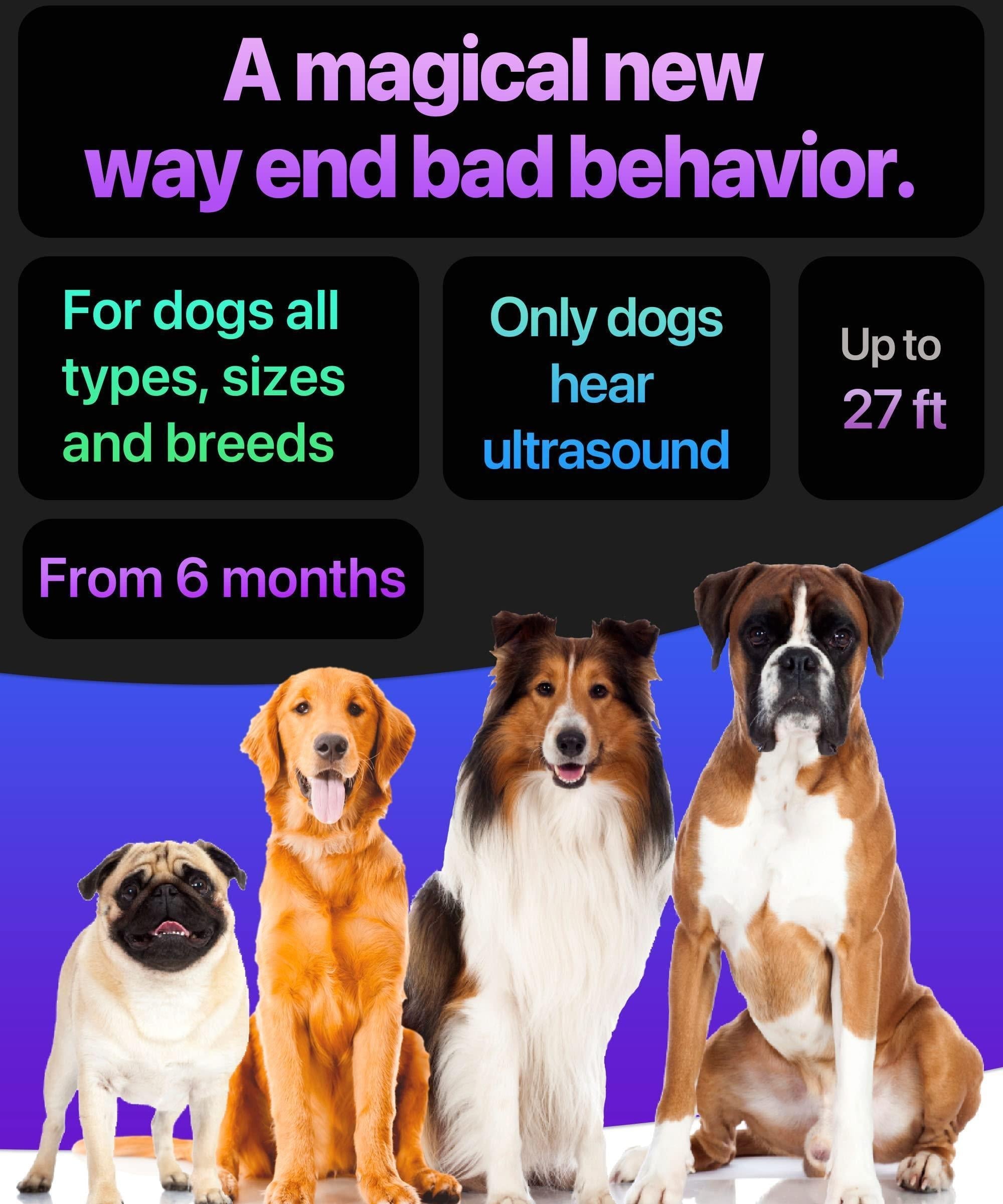 Ultrasonic Dog Bark Deterrent