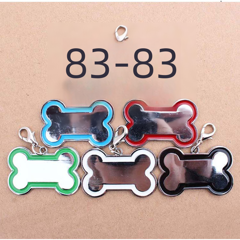 Medium Zinc Alloy Pet ID Tag for Dogs with Engraving