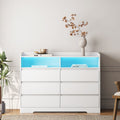 6-Drawer Dresser with LED Lights