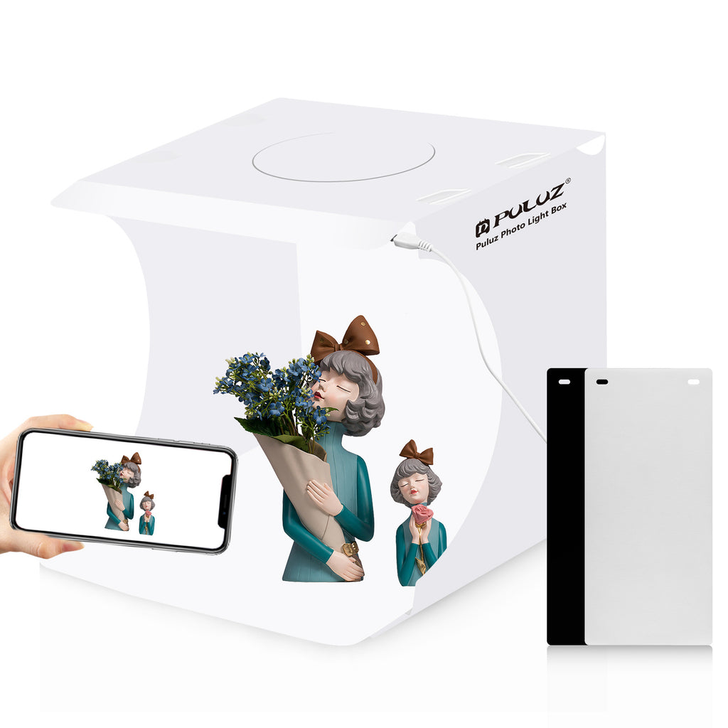Portable Folding LED Photography Studio with Mini Light Box