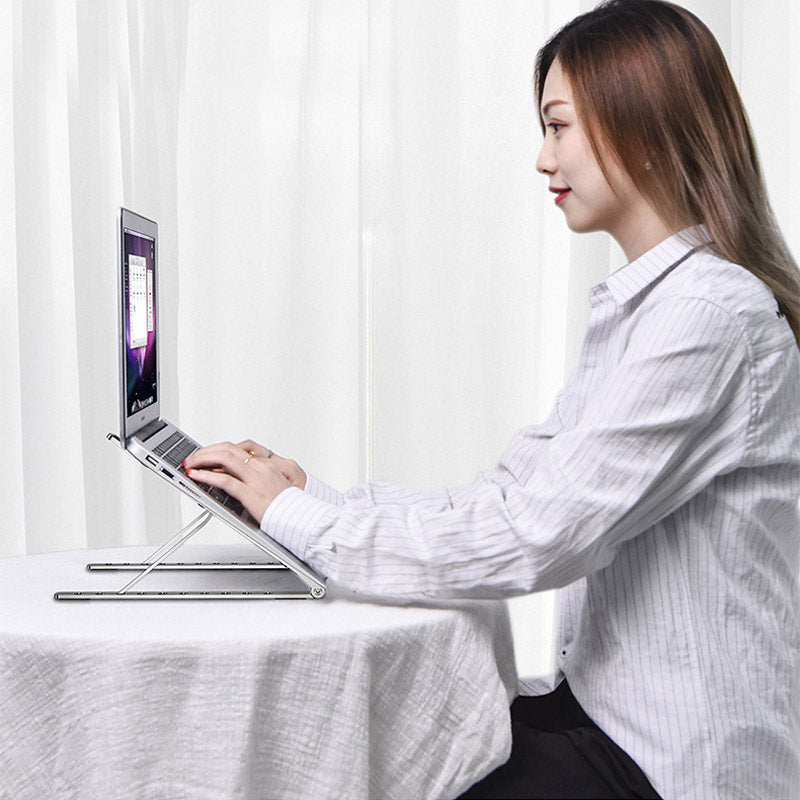 Creative Adjustable Aluminum Laptop Stand Foldable