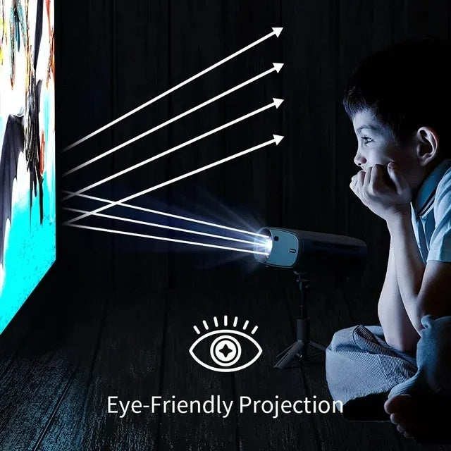 1080P WiFi Portable Home Theater Projector