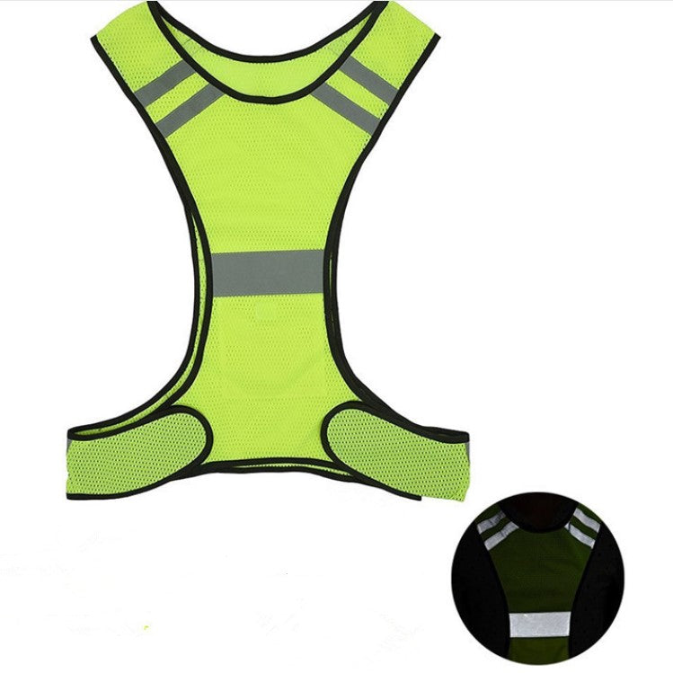 Adjustable Reflective Safety Vest for Night Running Cycling