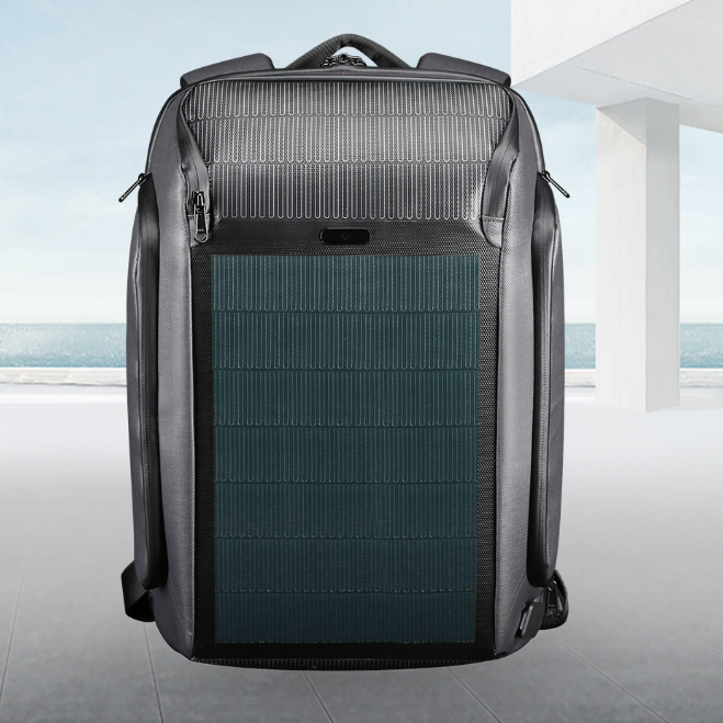 Multifunctional Solar Backpack with USB Charging