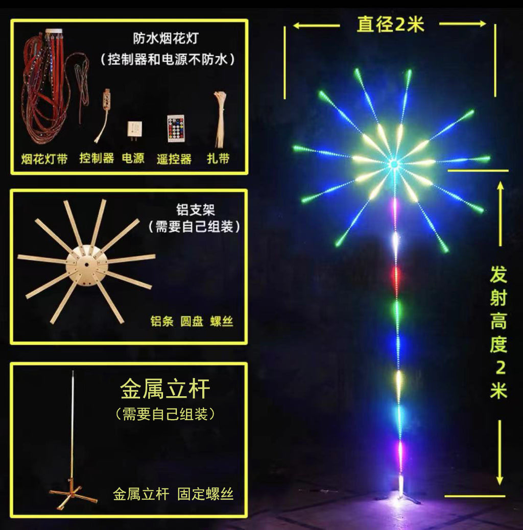 Waterproof LED Music Control Colorful Light Strip
