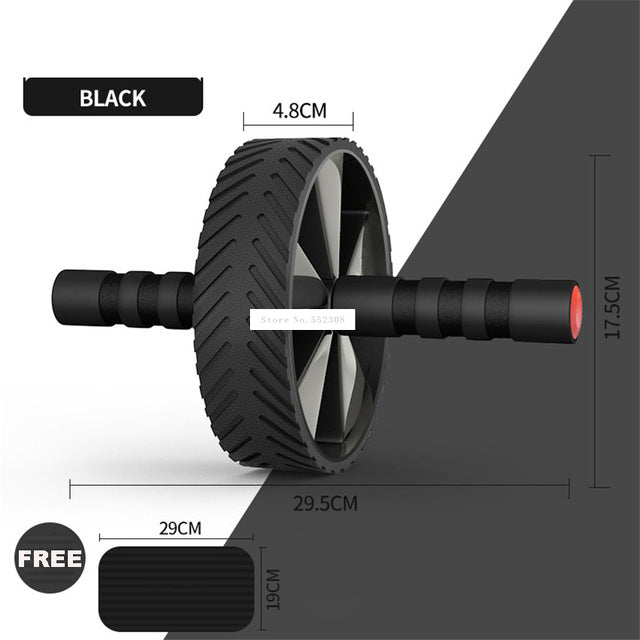 Ab Power Roller with Foam Handle