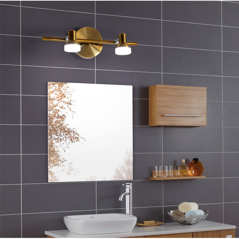 Copper Bathroom Vanity Wall Light