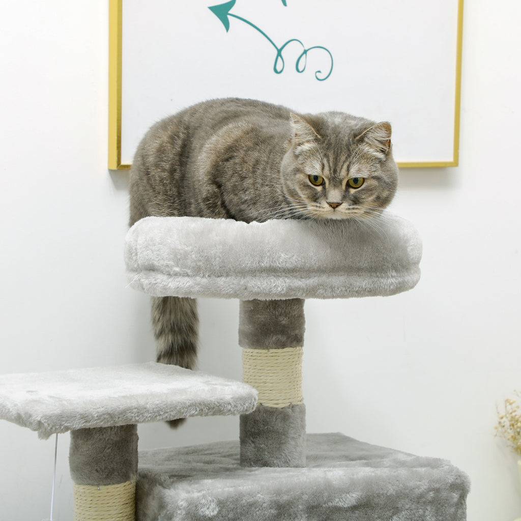 PawHut Cat Tree with Scratching Post