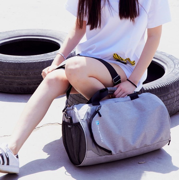 Women's Waterproof Gym Bag with Wet-Dry Separation