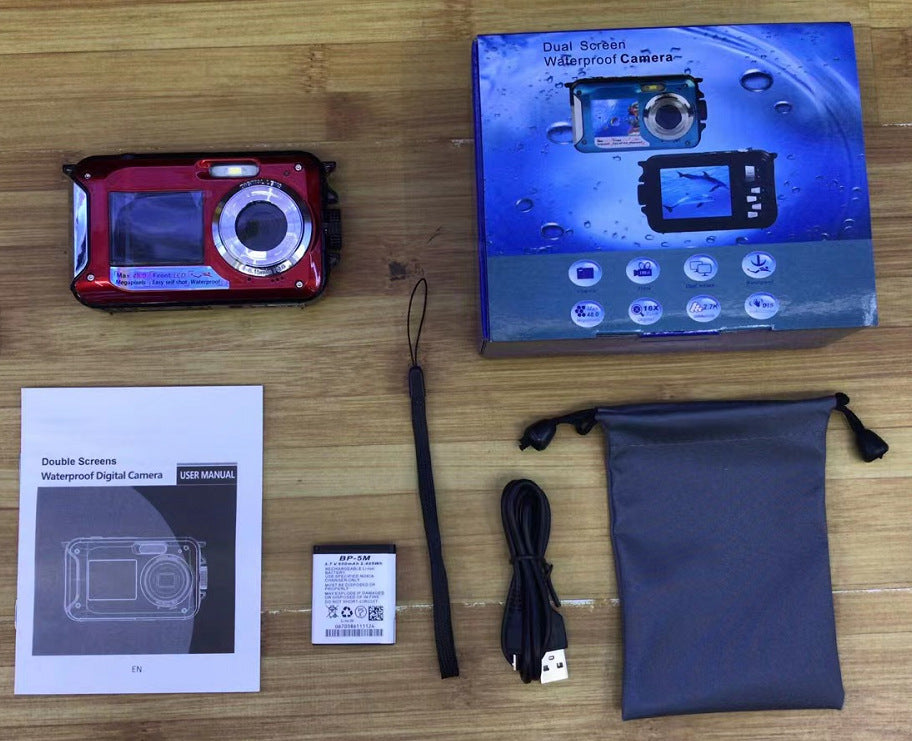 4800MP Waterproof Underwater Camera
