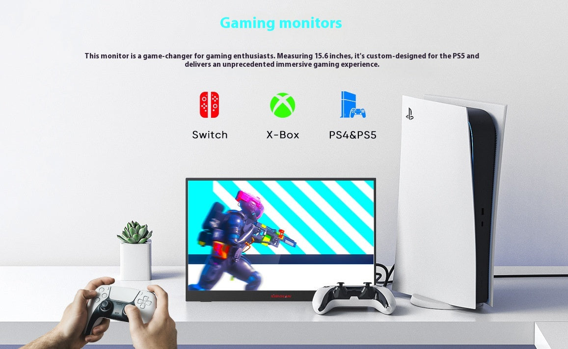 15.6" Portable Adjustable Monitor