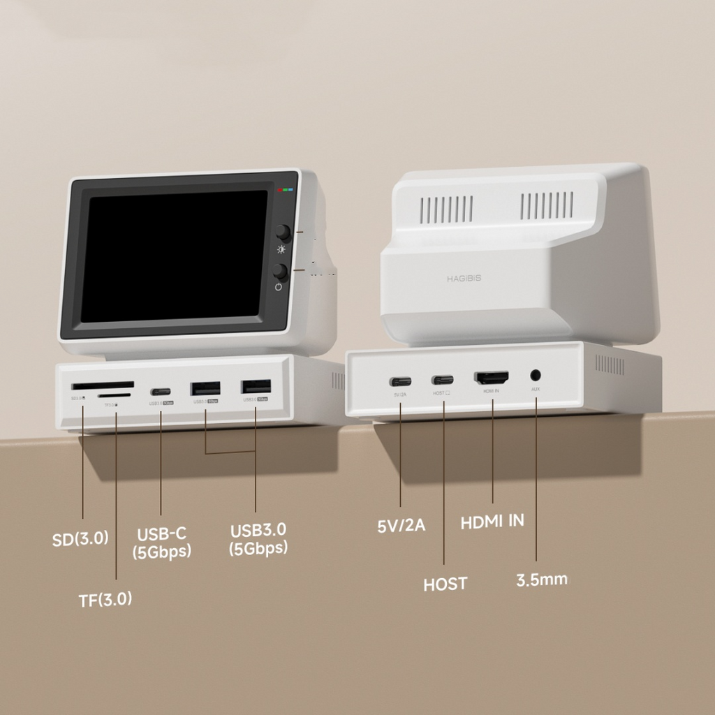 Secondary Screen with Docking Station
