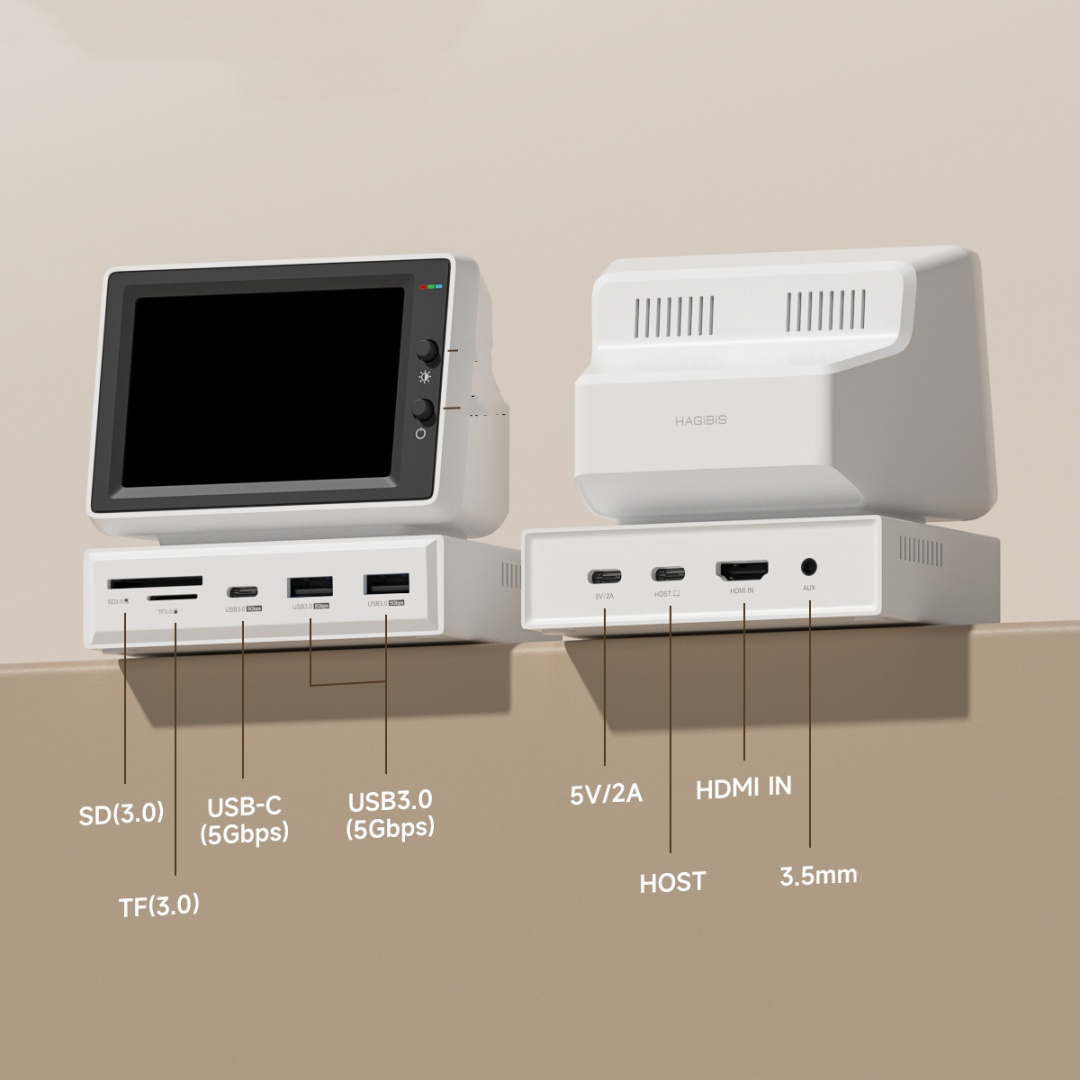 Secondary Screen with Docking Station