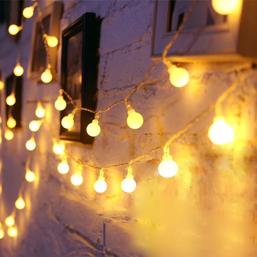 Outdoor Camping Tent LED String Lights Battery Operated