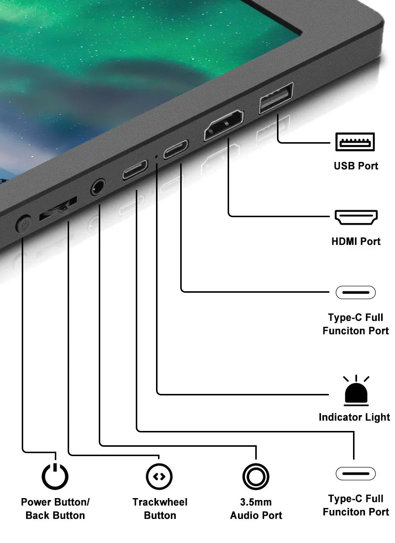 11.6-Inch Portable Monitor