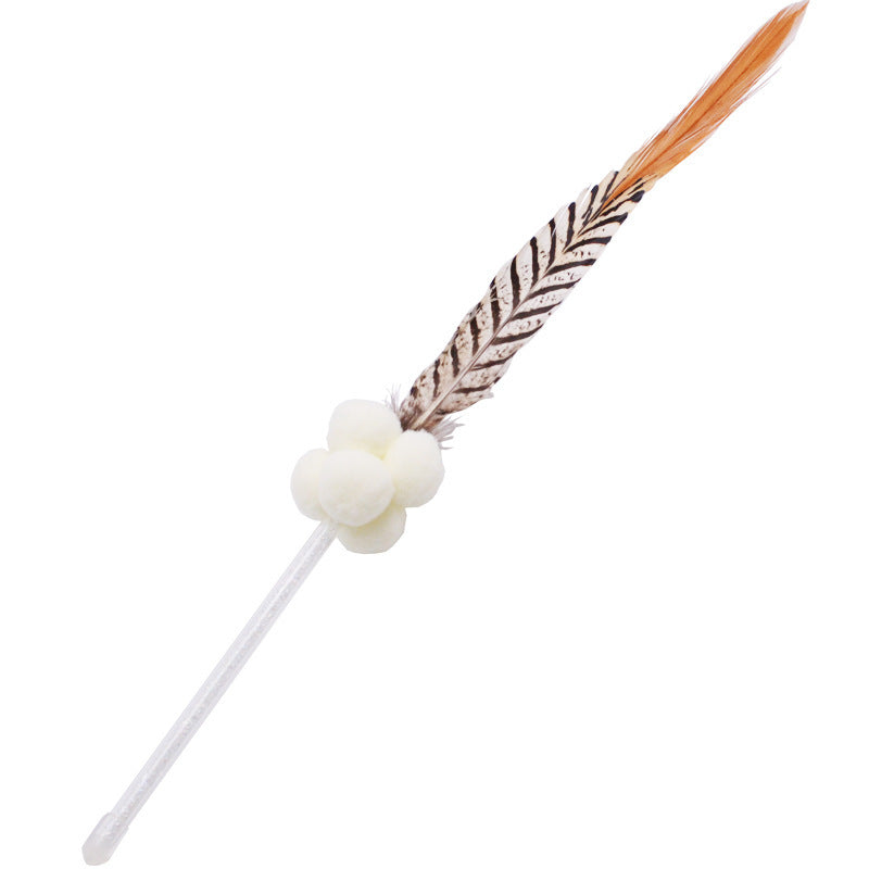 Cat Feather Teaser Wand