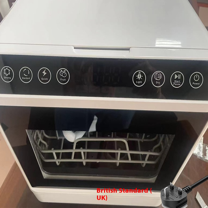 Compact Smart Dishwasher with Disinfection