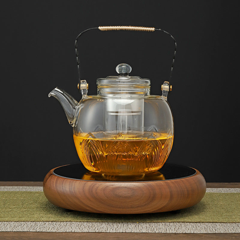 North American Walnut Electric Tea Stove