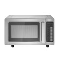 Stainless Steel Countertop Microwave Oven 0.9 Cu Ft 1000W