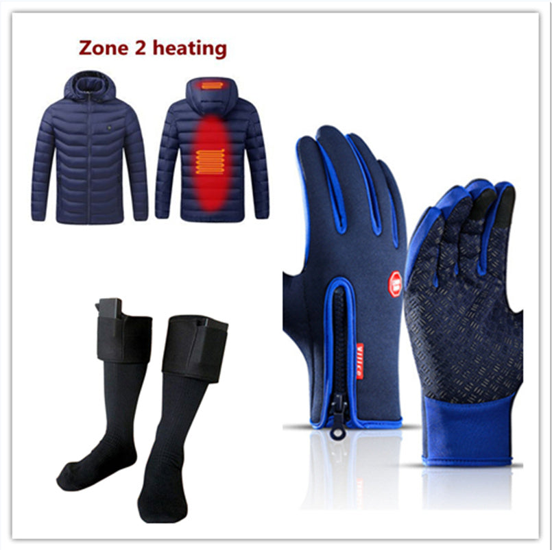 Winter Gloves Touch Screen Riding Motorcycle Waterproof Sports Gloves With Fleece