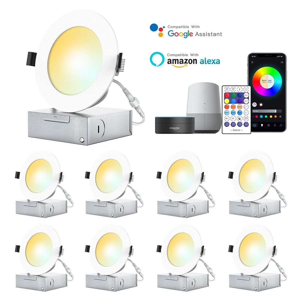 Smart WiFi Bluetooth Dual Mode Thin Downlight