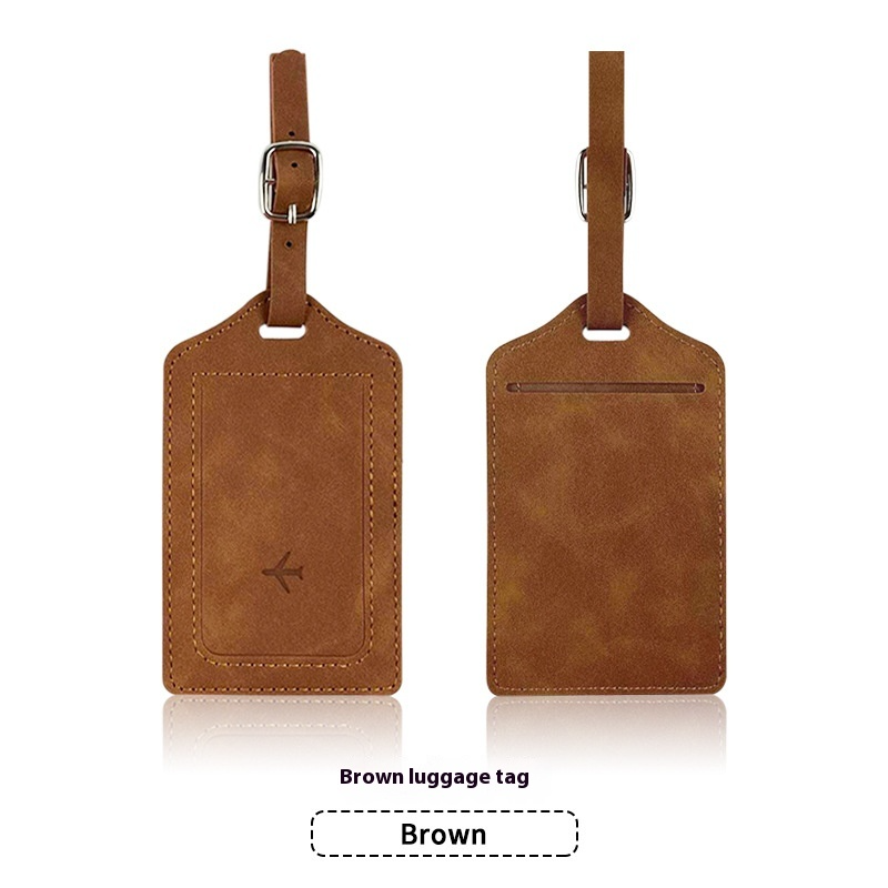 PU Leather Passport Holder and Luggage Tag Set
