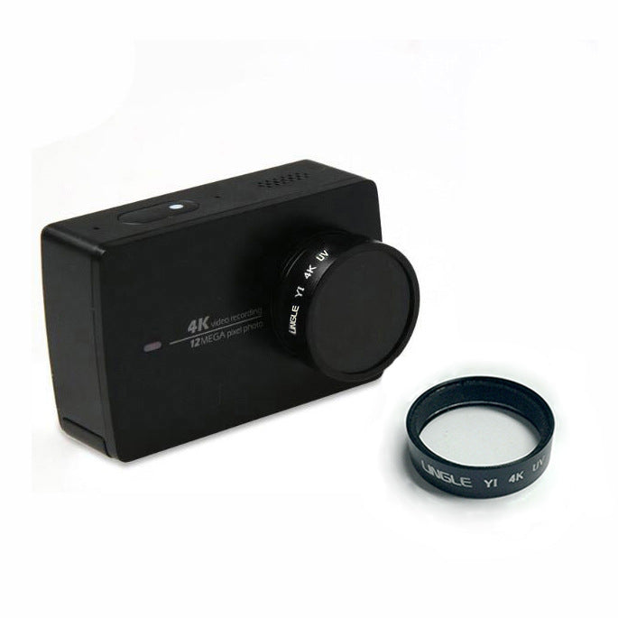 Action Camera with Aluminum Frame and ND Filter