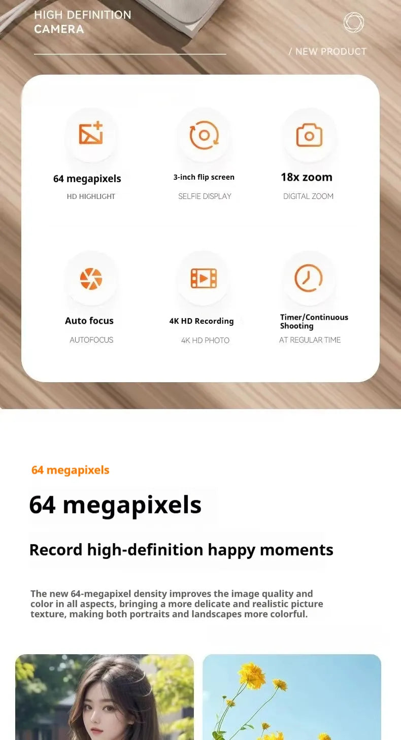 64MP Entry-Level Mirrorless Camera