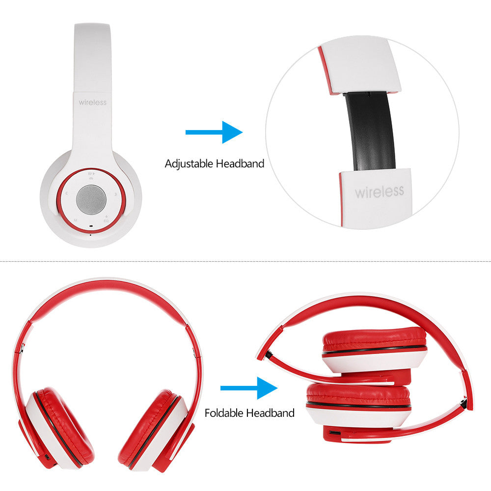 Bluetooth Headphones, Over-Ear, Foldable