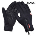 Winter Gloves Touch Screen Riding Motorcycle Waterproof Sports Gloves With Fleece