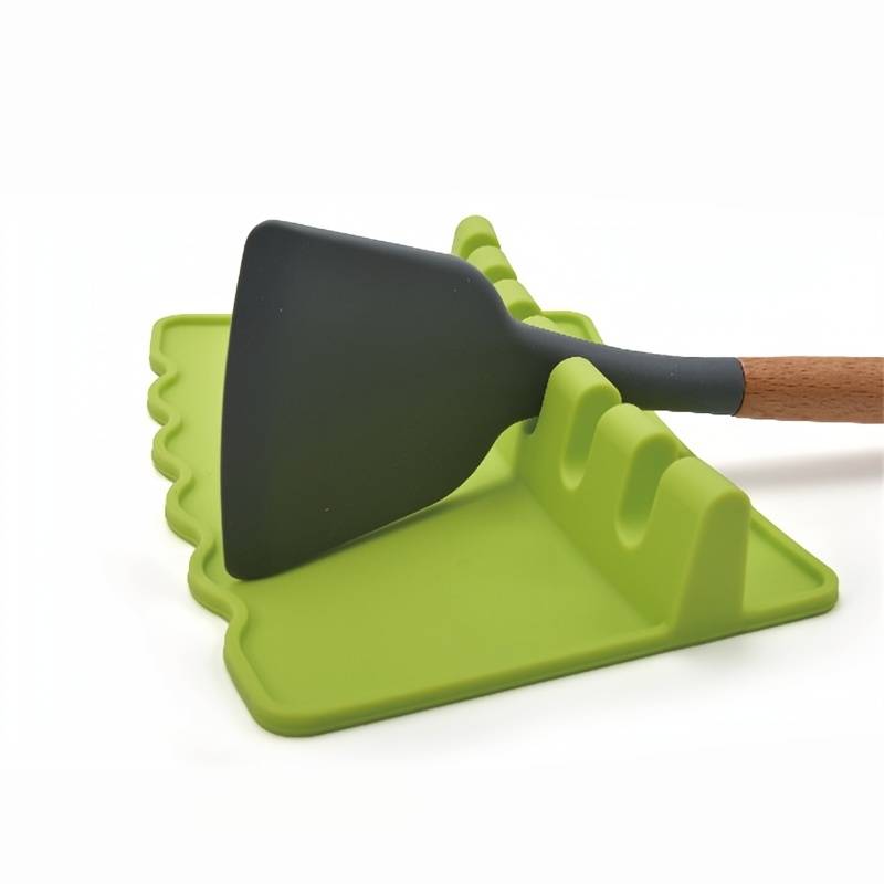 Food Grade Silicone Spoon Rest for Kitchen Utensils
