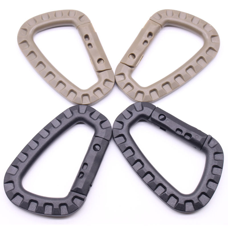 D-Type High-Quality Plastic Climbing Carabiner Hook