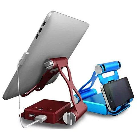 Podium Style Stand with Extended Battery for iPad, iPhone and Smart Gadgets