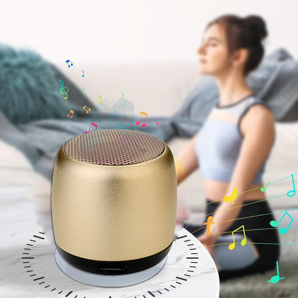Thunder Mini Bluetooth Speaker with Dual Connect